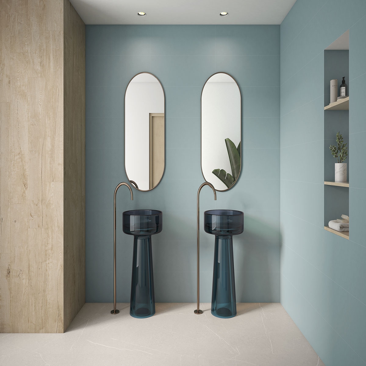 Baño con revestimiento Vogue Mint