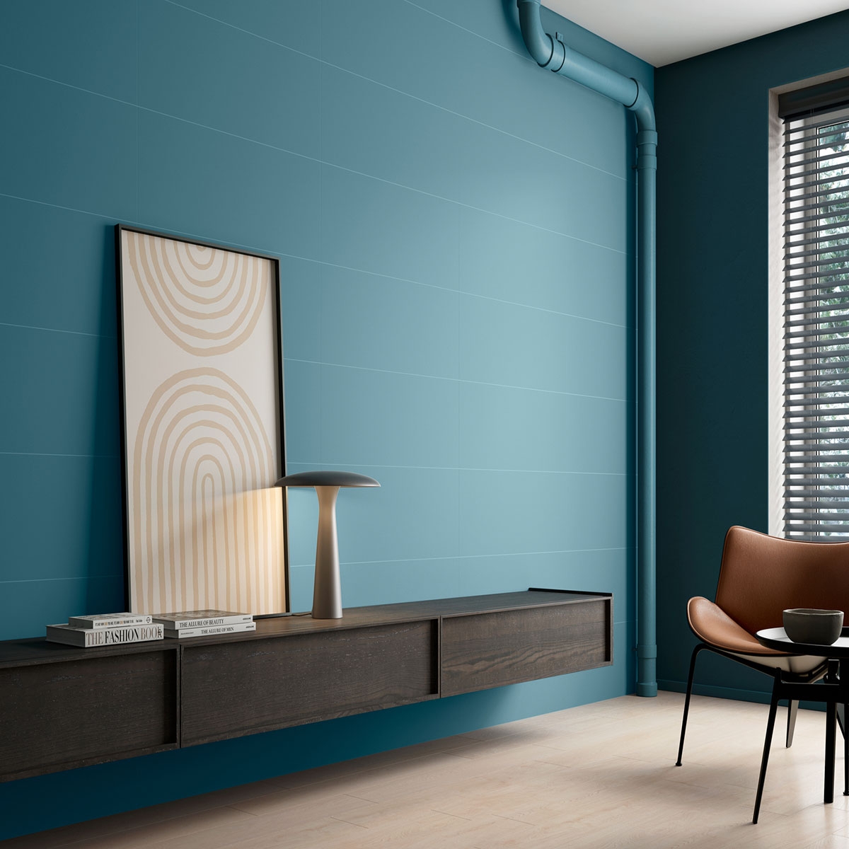 Interior con revestimiento Vogue Navy