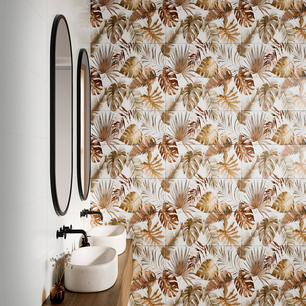 Salle de bain avec rembourrage Vogue Flora B Warm