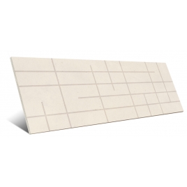 Foto de Trilho de Betão Creme 30x90 (Caixa 1.62m2)