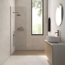 Salle de bain avec revêtement Concrete Wind Cream 20x60