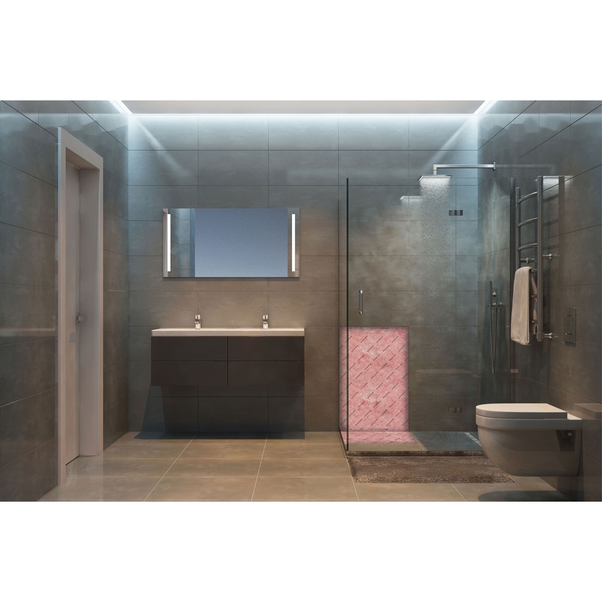 Lámina impermeabilizante Water-Stop 3x20 baño