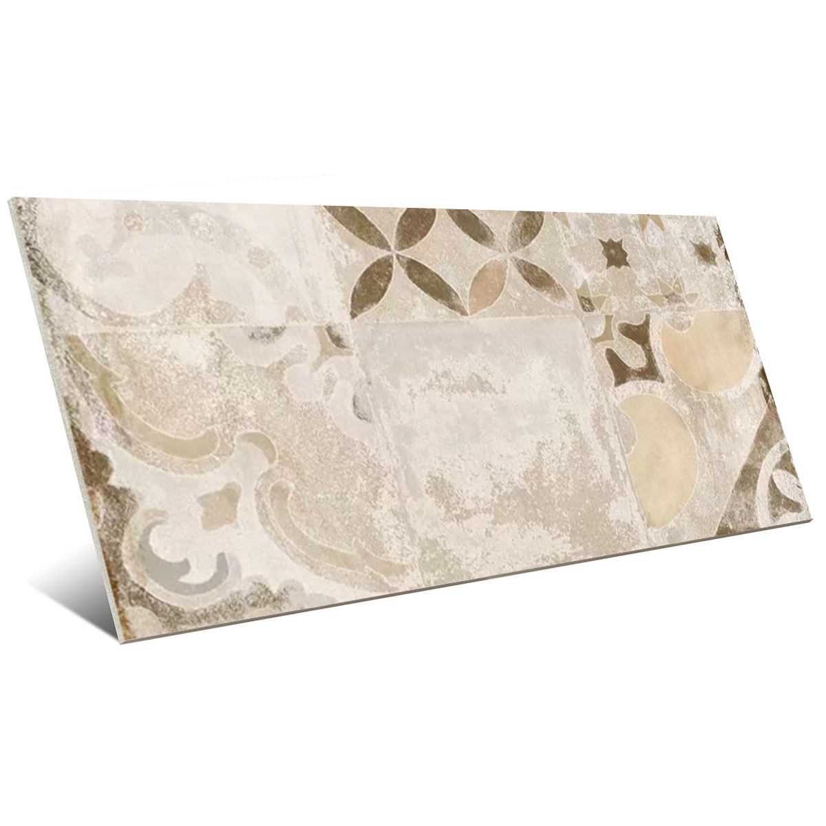 Alhamar Clay White Partition 15x33 (box of 12 units)