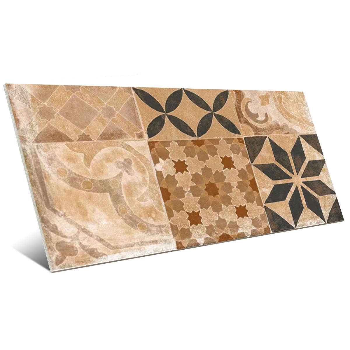 Alhamar Argile Paille Cloison 15x33