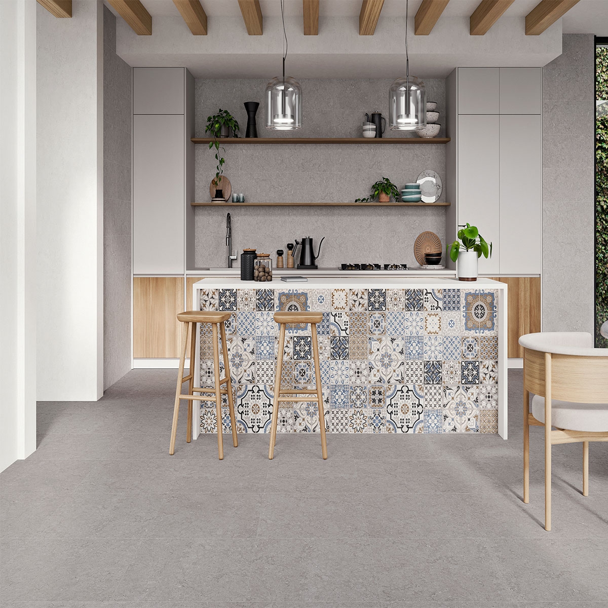 Intérieur avec revêtement Dual Grey 30x60