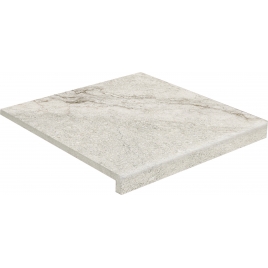 Cross Straight Step White Non-slip 33x33 (Price per piece)