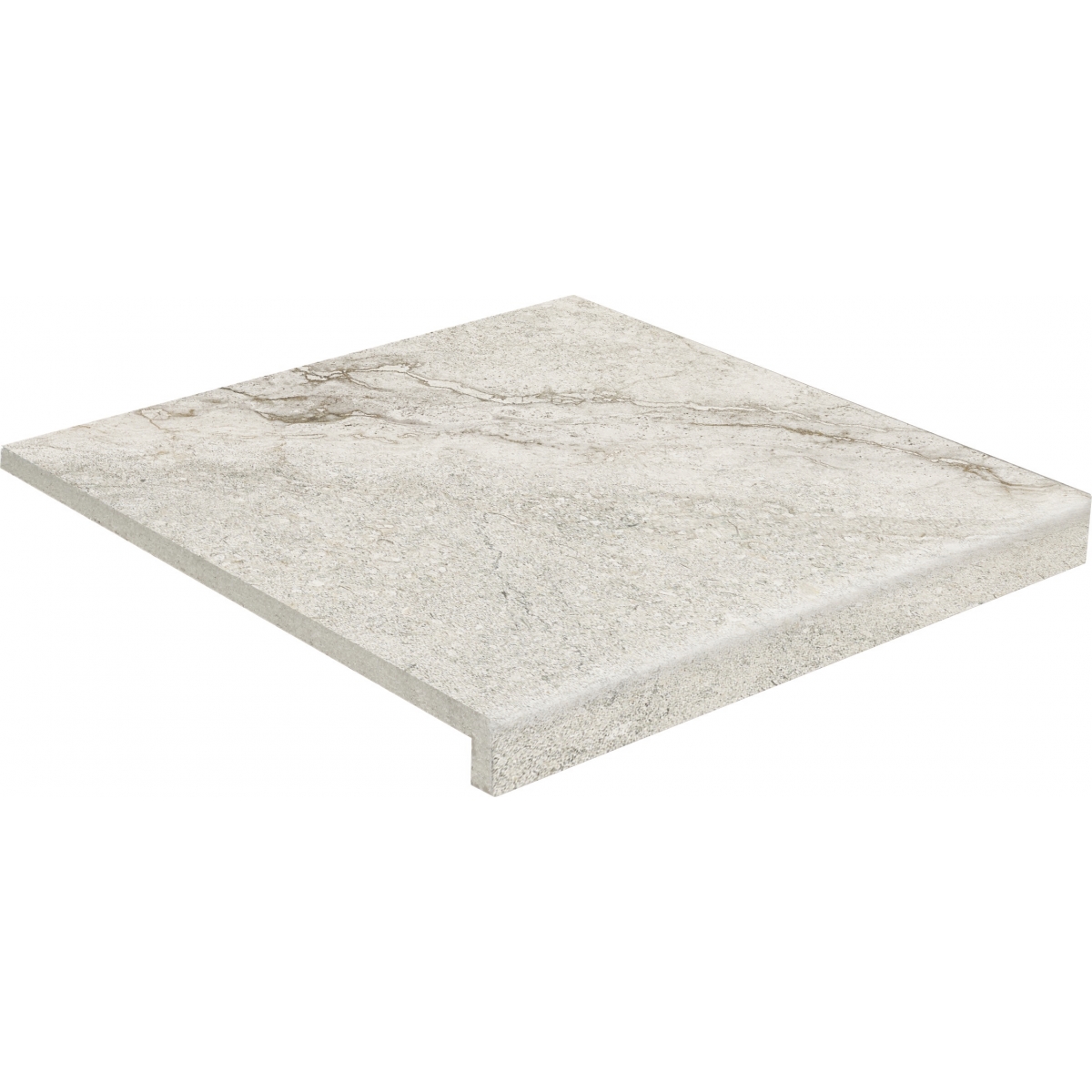 Cross Straight Step White Non-slip 33x33 (Price per piece)