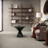 Sala com pavimento y revestimiento Illinois Cinza 75x75