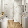 Bathroom with Koen Caramello Matte flooring 30x120