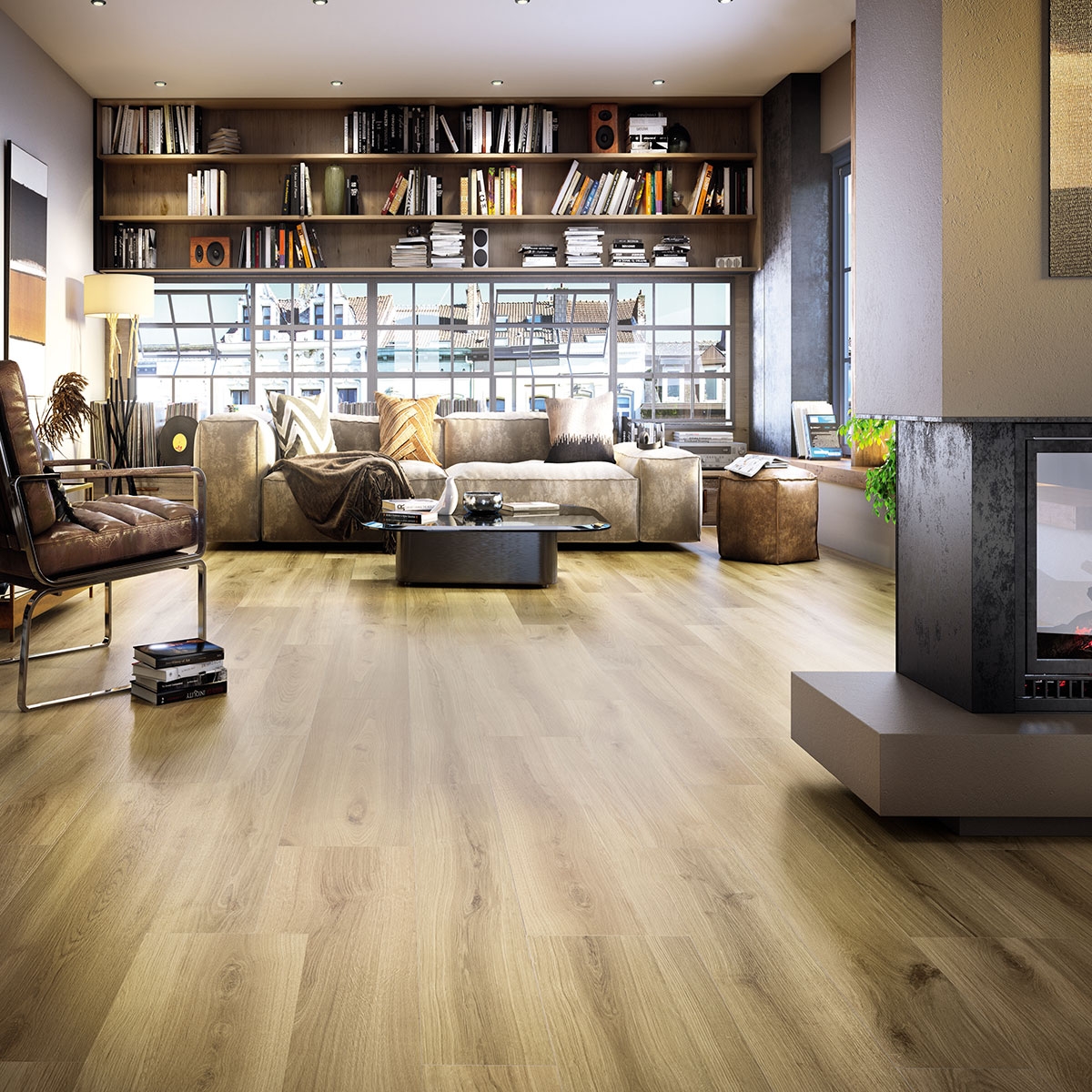 Interior with Koen Caramello flooring 30x120