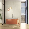 Badezimmer mit Koen Caramello Boden 20x120