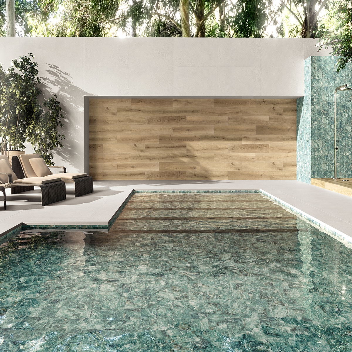 Exterior with Koen Caramello 20x120 coating