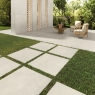 Exterior con pavimento Think White Anti-Slip 100x100