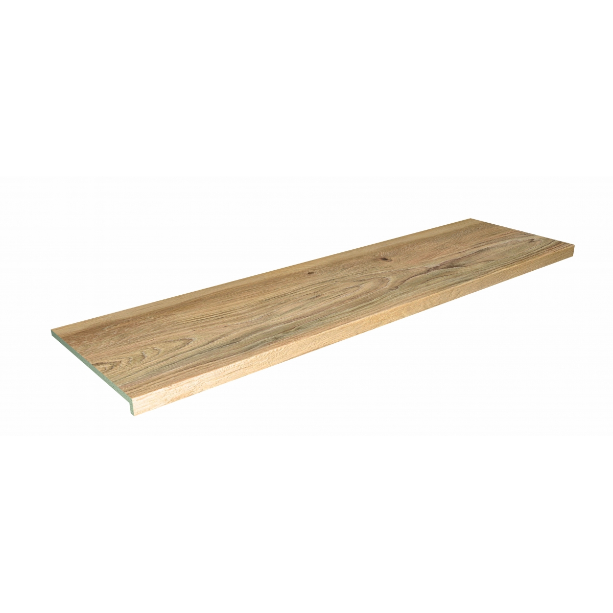Peldaño Recto Sequoia Honey Antideslizante 33x120 (Caja 2 piezas)
