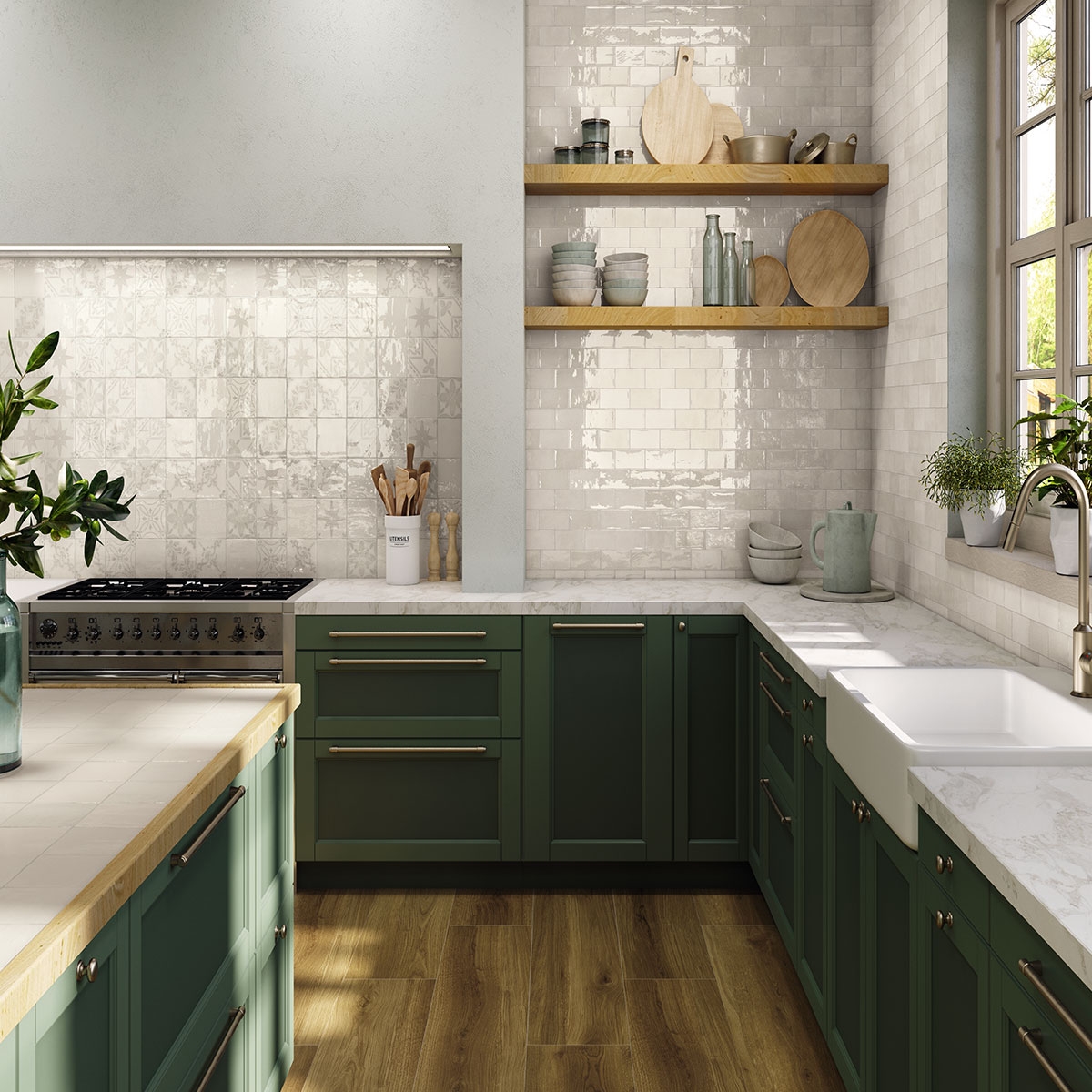 Koen Miele Mate 30x120 cuisine avec sol