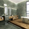 Salle de bain avec Koen Miele Sol mat 30x120