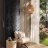 Sala con revestimiento Sequoia Charlotte Honey 60x120