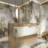 Salle de bain avec revêtement mural Koen Ki Caramello