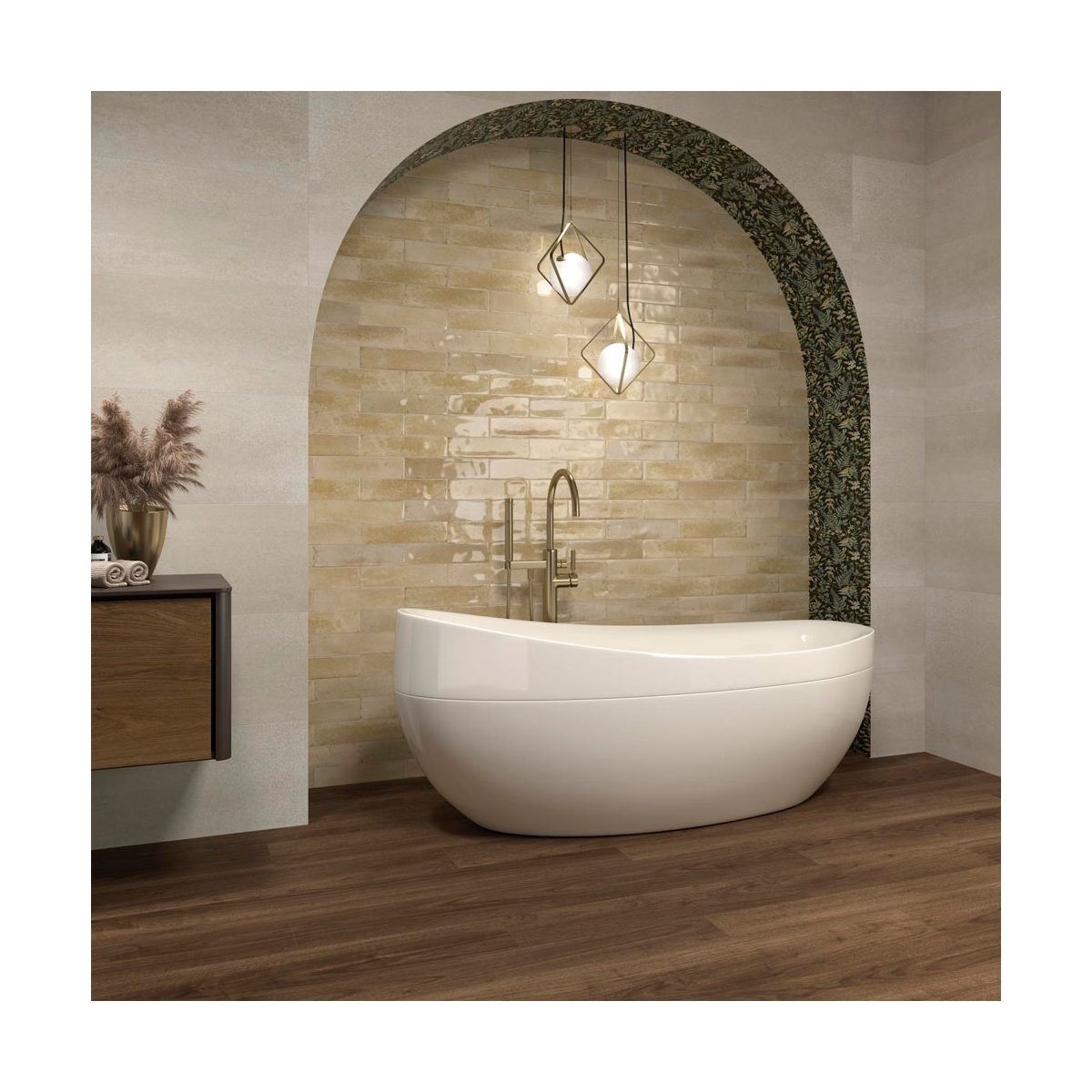 cuarto de baño Agadir Arena 7x28 (Caja 0,5 m2)