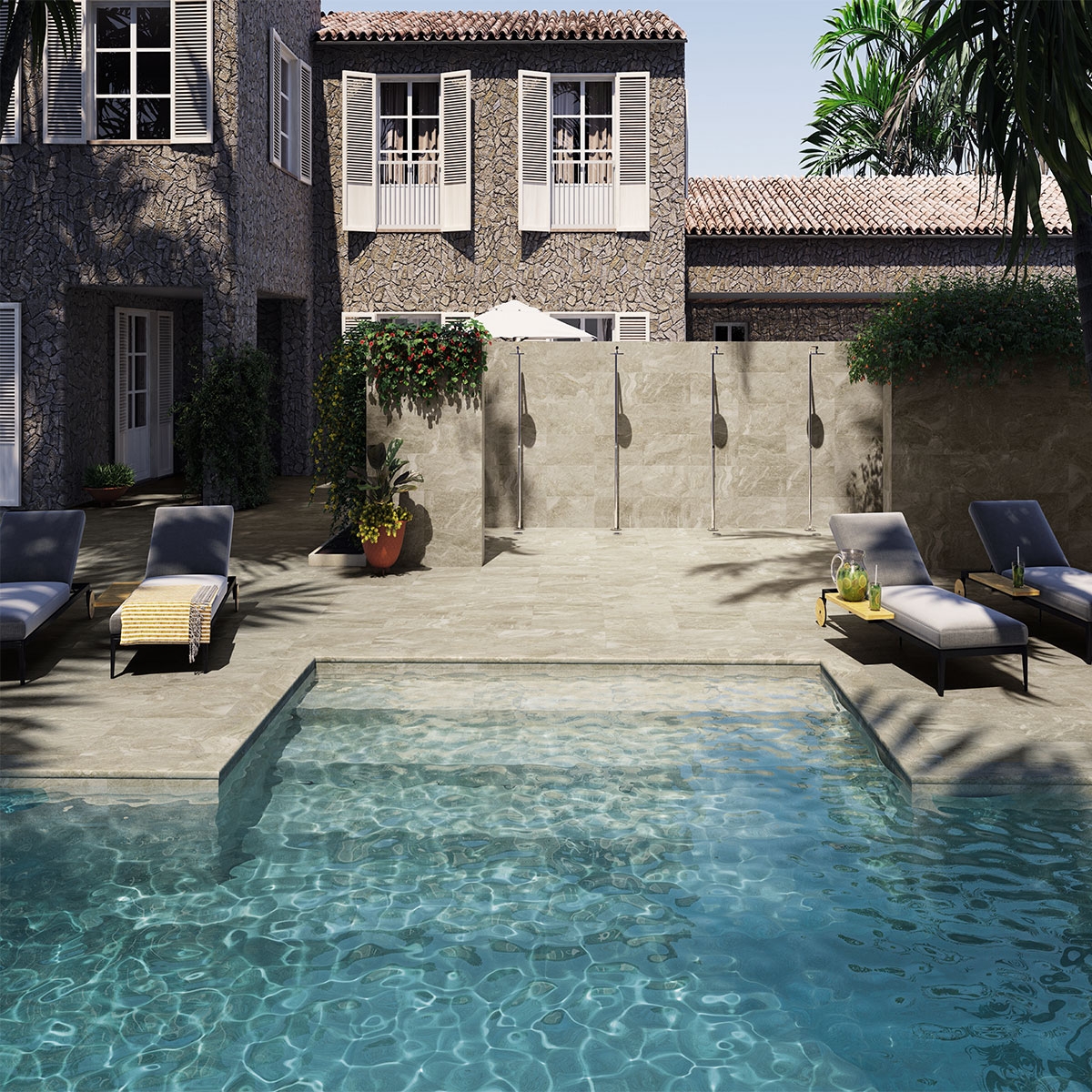 Vaytan Creme Piscina Borda Piscina 28x66.5