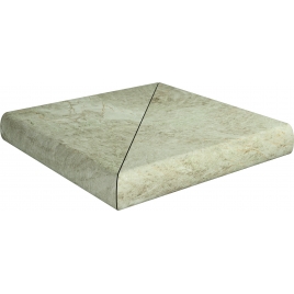 Vaytan Cream Par Ángulo Piscina Exterior 28x28 (Precio por pieza)