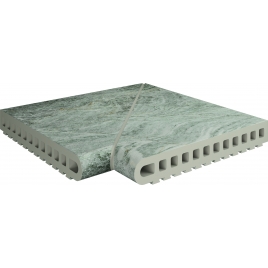 Foto de Vaytan Grey Par Ângulo Piscina Interior 33x33 (Preço por peça)