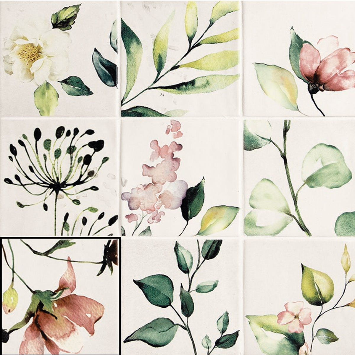 Sintra Prado Ice White Mix 12.4x12.4 Revêtement