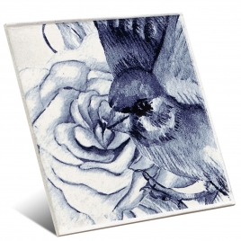 Foto de Sintra Floris Ice White Mix 12.4x12.4 (Caixa de 0,49m2)