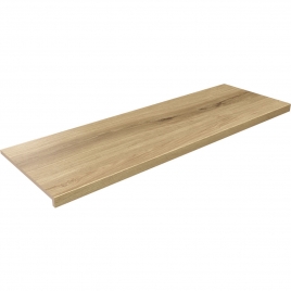 Peldaño Recto Koen Caramello 33x120 (Caja 2 piezas)