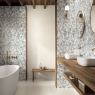 Bathroom with Kinfolk Kinstone Chalk 30x90 cladding