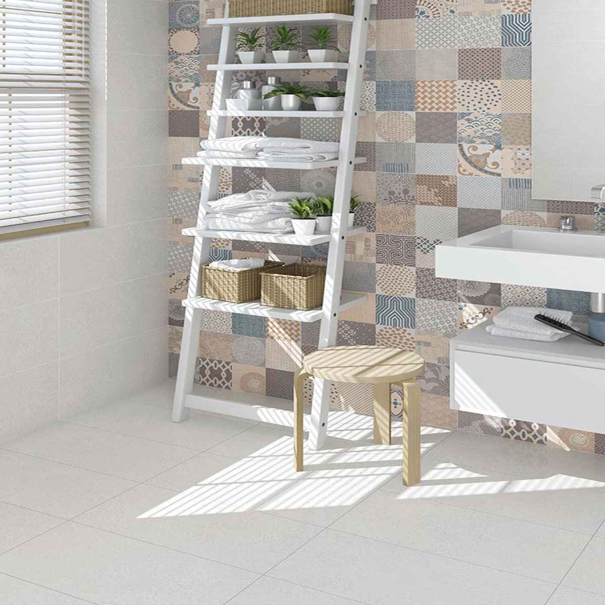 Baño Alpha Syrna-R 29.3x59.3 (Caja de 1,216m2)