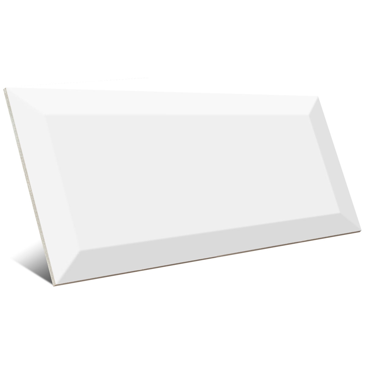 Mugat Blanco Brillo 10x20 (Caja de 1m2)