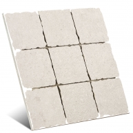Mosaico Rustico Wabi Sabi Bianco 30x30 (Precio por pieza)