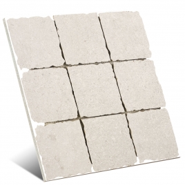 Mosaïque rustique Wabi Sabi Bianco 30x30 (Prix par pièce)