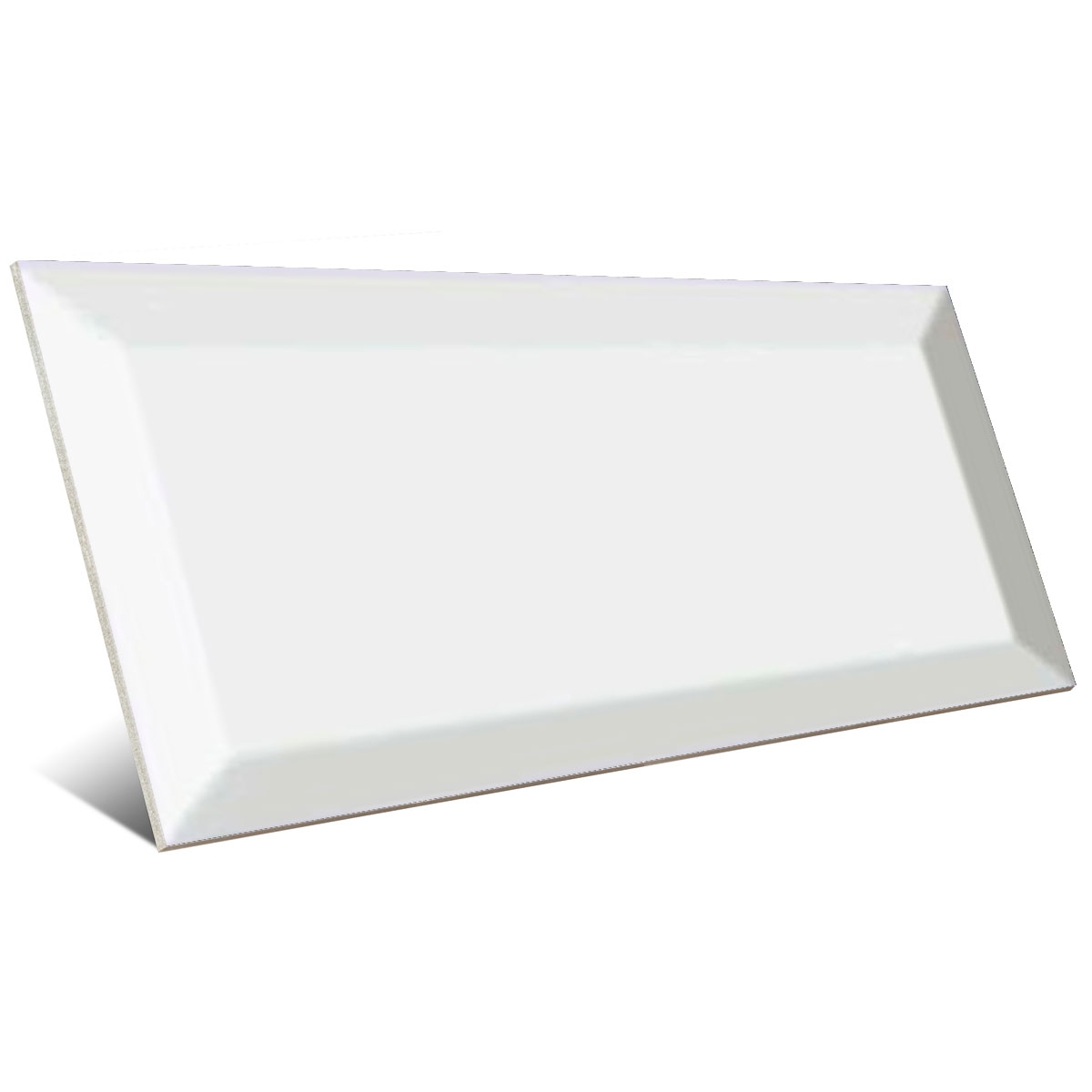 Zola Blanc Mat 10x20 (Boîte de 1m2)