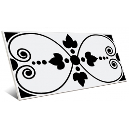 Mugat Rosiers Noir Brillant 10x20 (Boîte de 1.36m2)