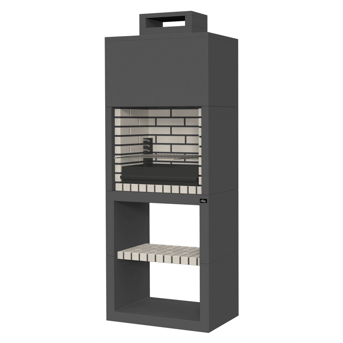 Maia Modul60PT.B White Barbecue