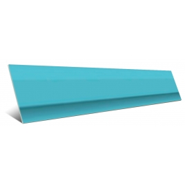 Mugat Rivoli Bleu Finition Brillante 5x20 (Prix par pièce)