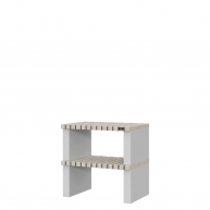 Alvor White Single Countertop