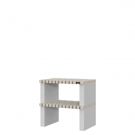 Alvor White Single Countertop