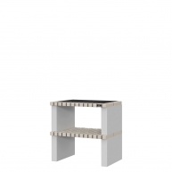 Arbeitsplatte mit Alvor Blanco Granit