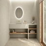 Salle de bain avec Bogart Ivoire 60x120
