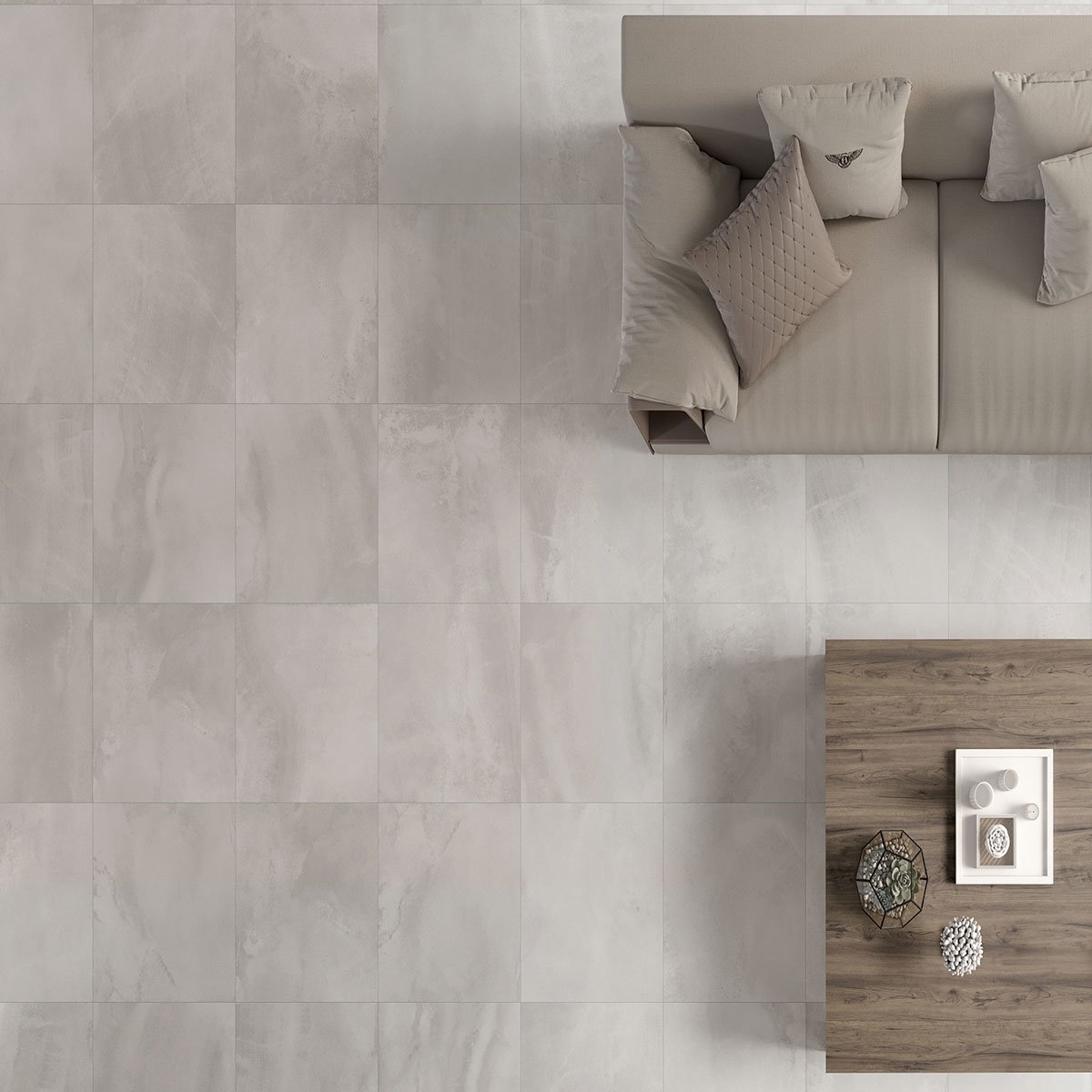 Intérieur avec revêtement Durango Taupe 60x60