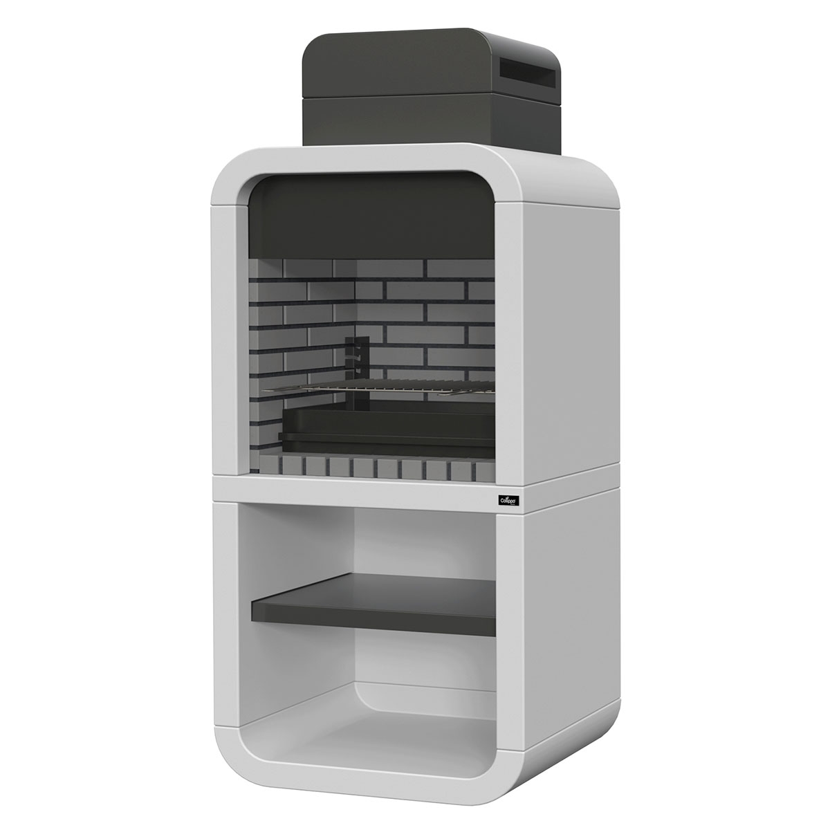 Belém Frigo Grau-Schwarz Barbecue