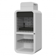 Belém Frigo Grau-Weißer Grill