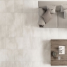 Interior con pavimento Durango Ivory 60x60