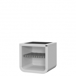 Belém Frigo Grey granite countertop