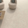 Interior com pavimento mate Crema Marfil 120x120