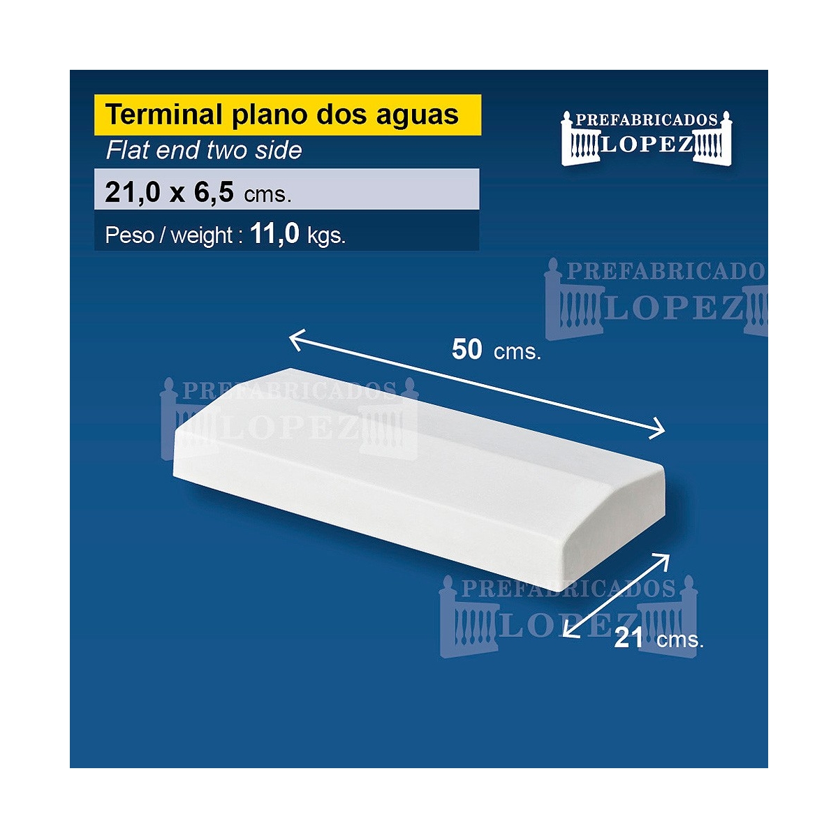 Gabled wall terminal 22 (unit) main