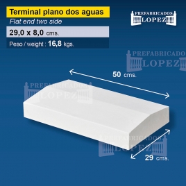 Gabled revestimento de parede terminal 28 (unidade)